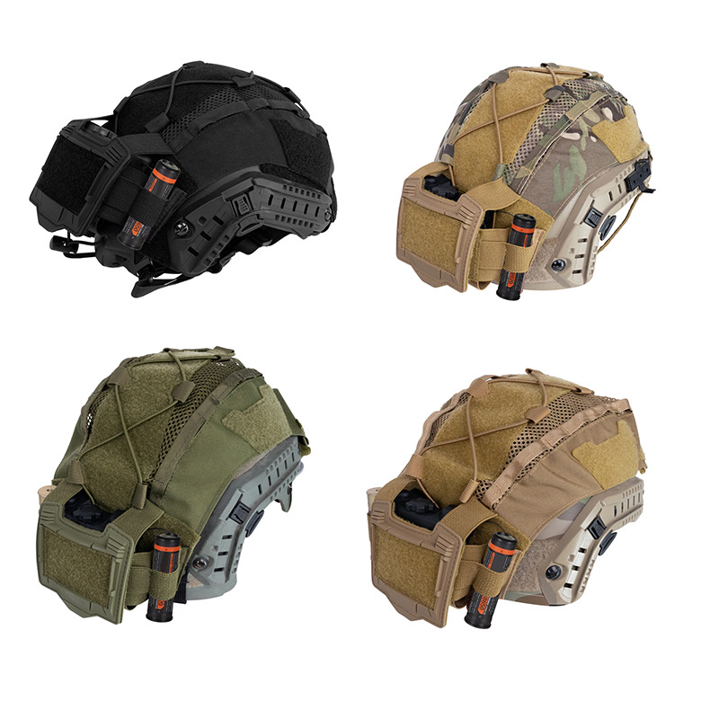 Battery secondary package helmet cover