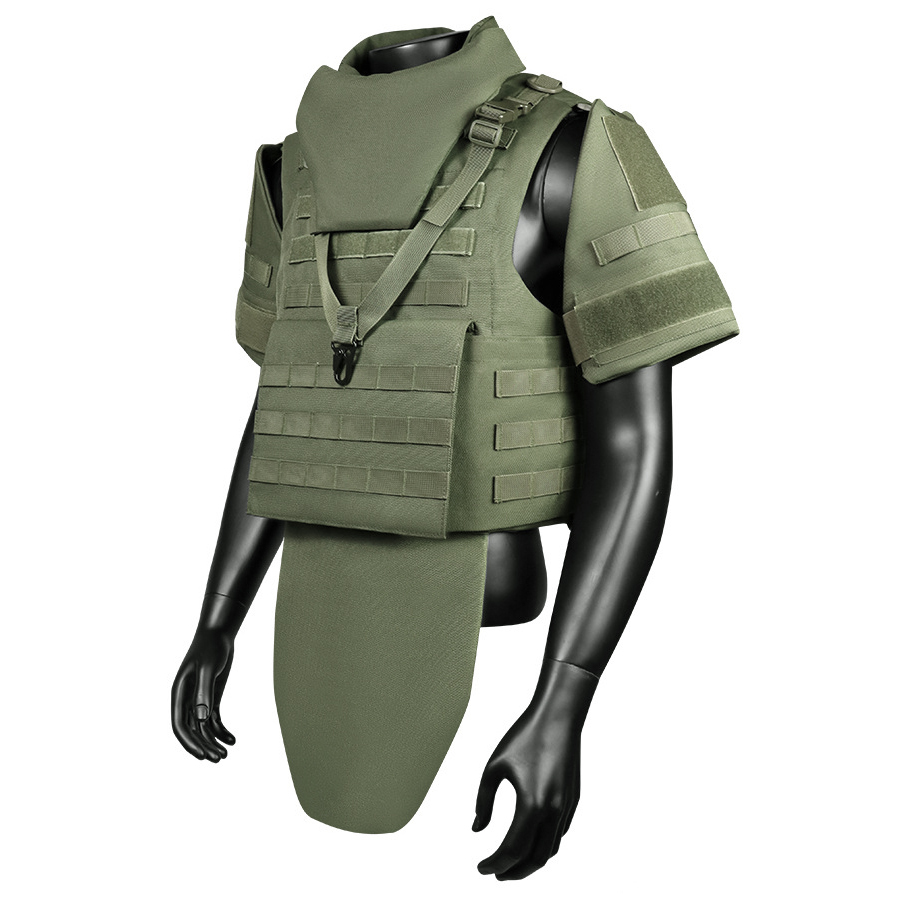 Full protected body armor view 2