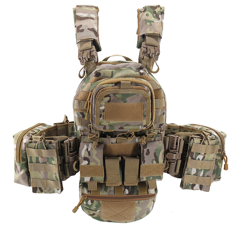 Heavy-duty tactical vest MultiCam Camouflage
