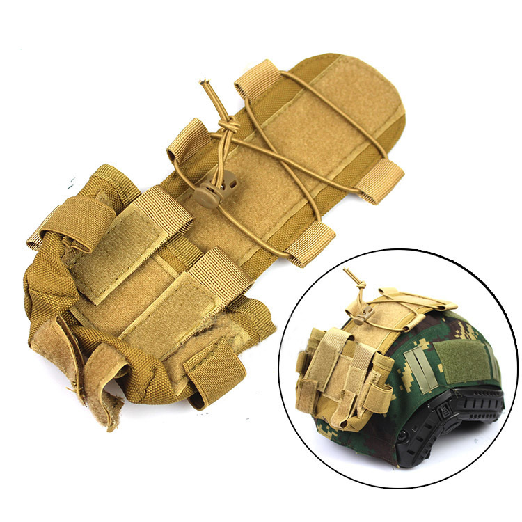 Helmet weighting bag