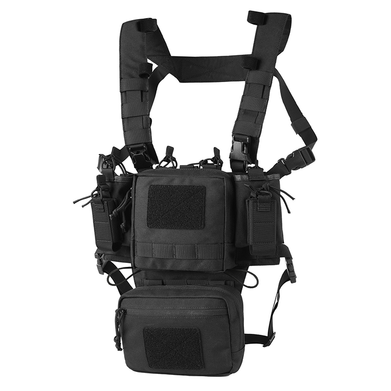 Lightweight tactical chest pouch view 3