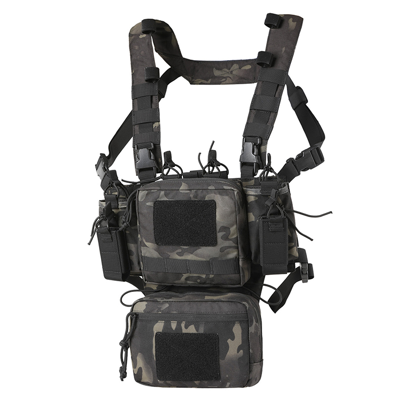 Lightweight tactical chest pouch view 4