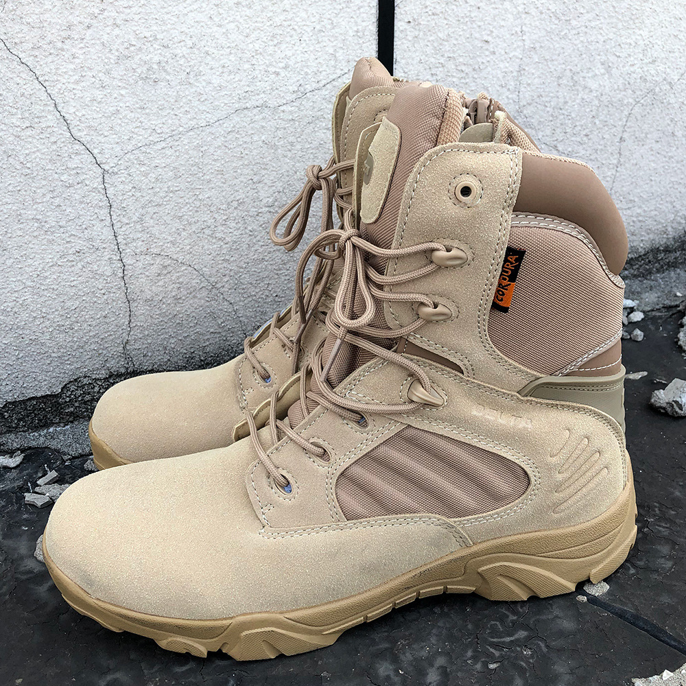 Military boot view 2