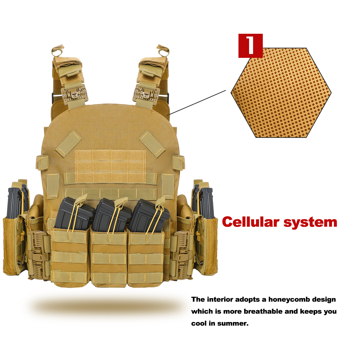 Molle Quick-Release Multi-functional Tactical Vest