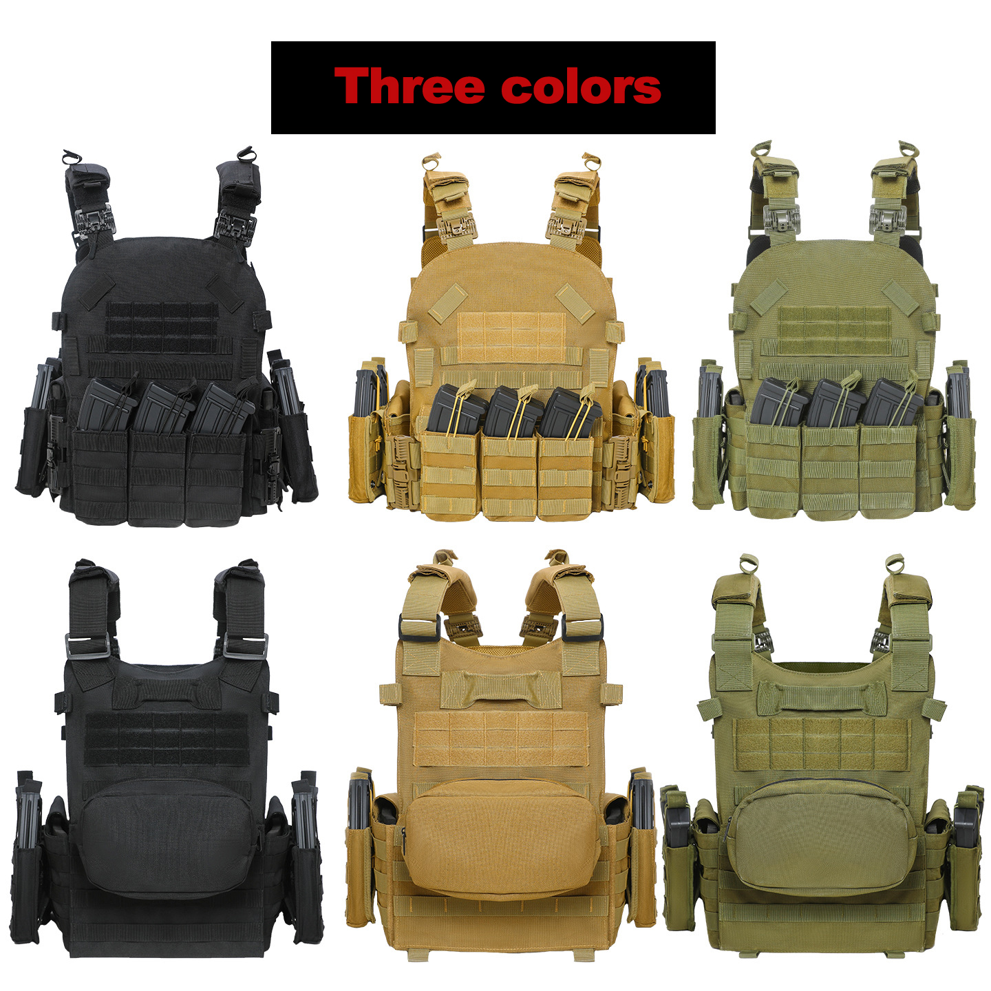Molle Quick-Release Multi-functional Tactical Vest