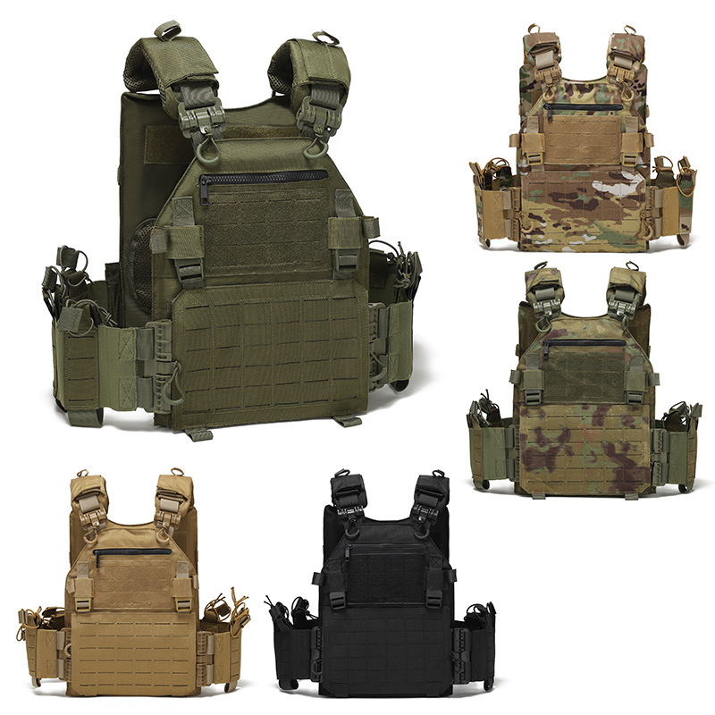 Outdoor multi-functional quick-release vest