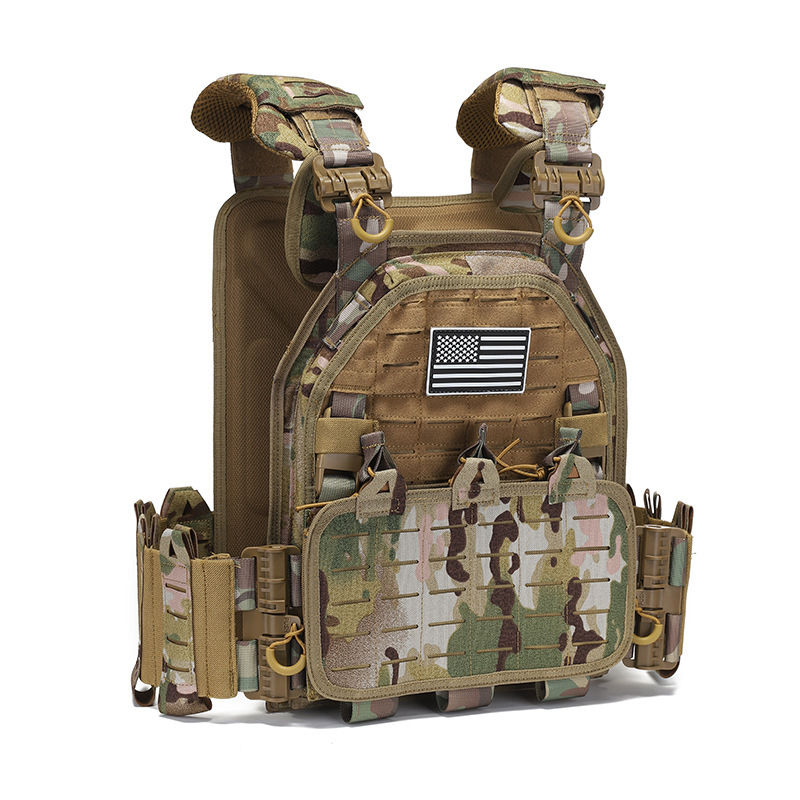 Outdoor quick-release tactical vest view 3