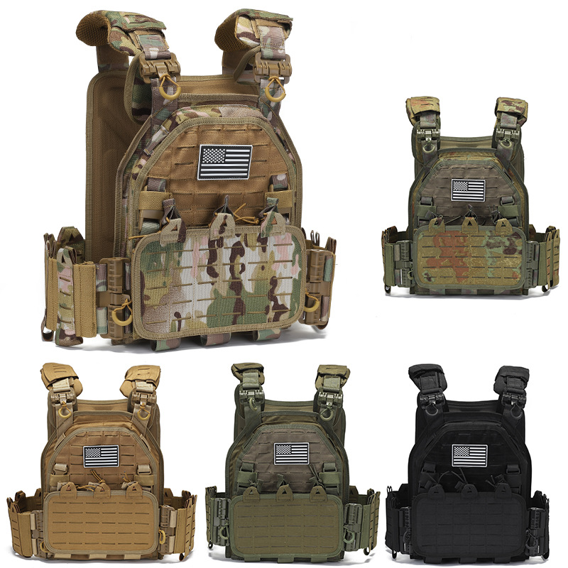 Outdoor quick-release tactical vest