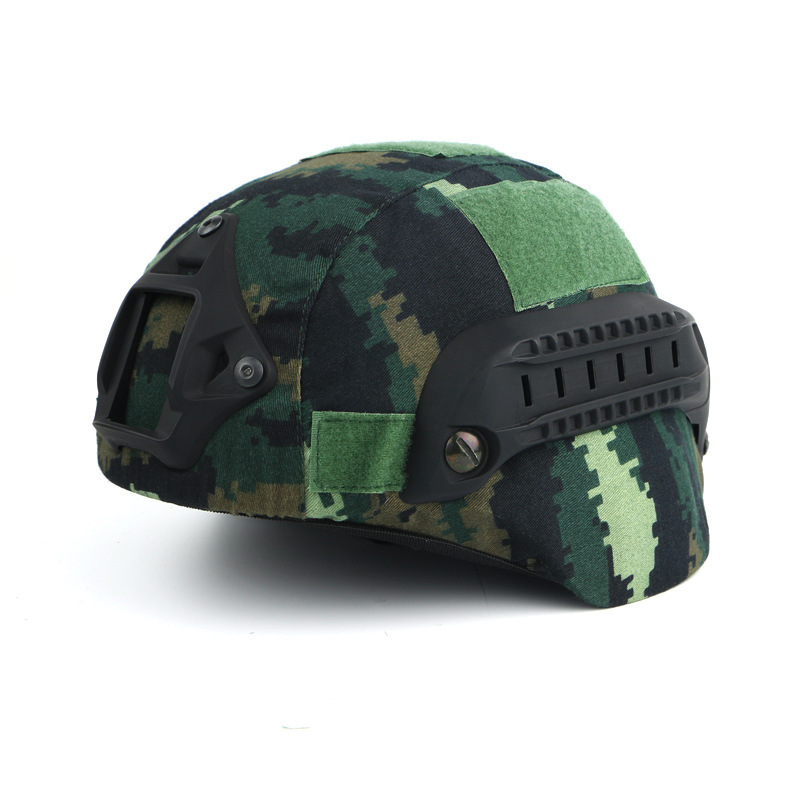 Tactical helmet cover for mich view 3