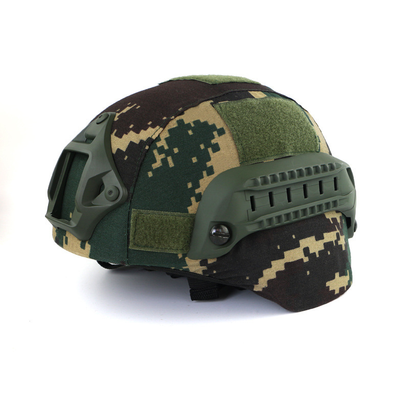 Tactical helmet cover for mich view 4