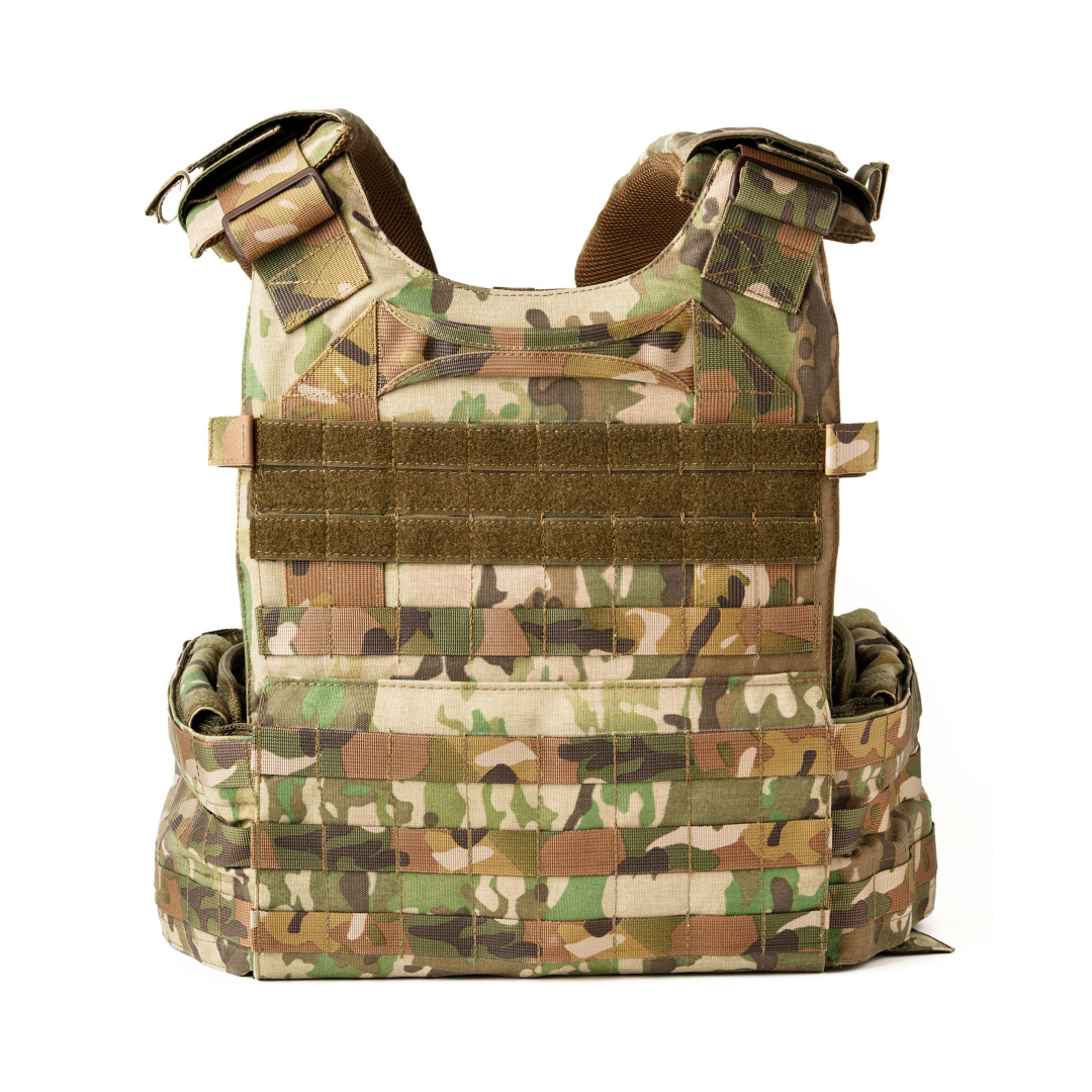 Tactical vest plate carrier view 2