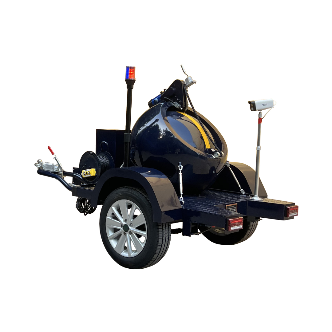 Vehicle-mounted explosive storage container
